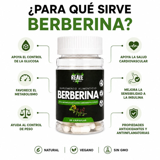 Berberina 60 Cápsulas