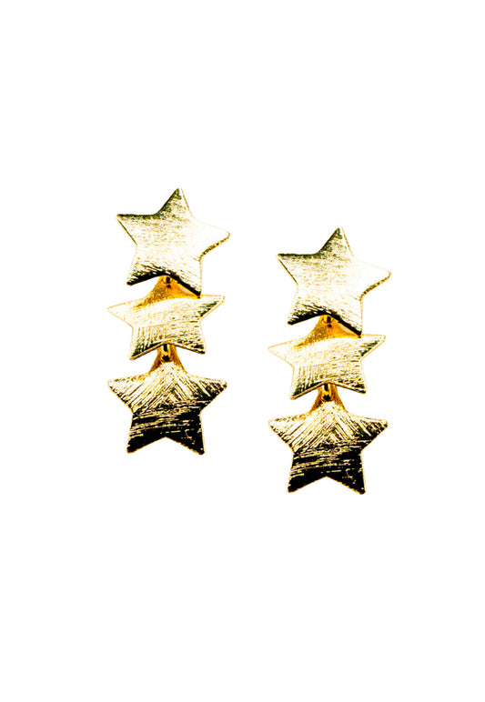 Aros Estelar Gold 24K