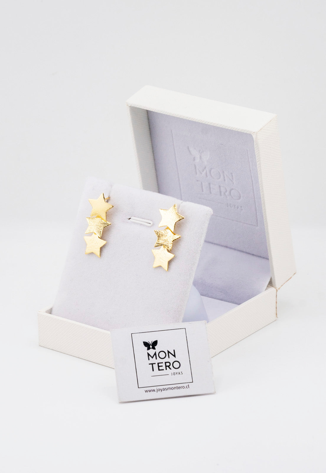 Aros Estelar Gold 24K