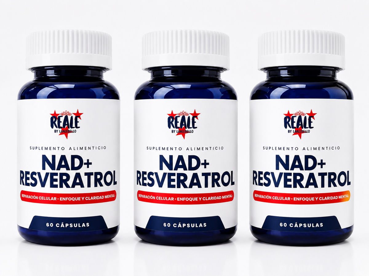 Pack 3 Meses NAD+ RESVERATROL