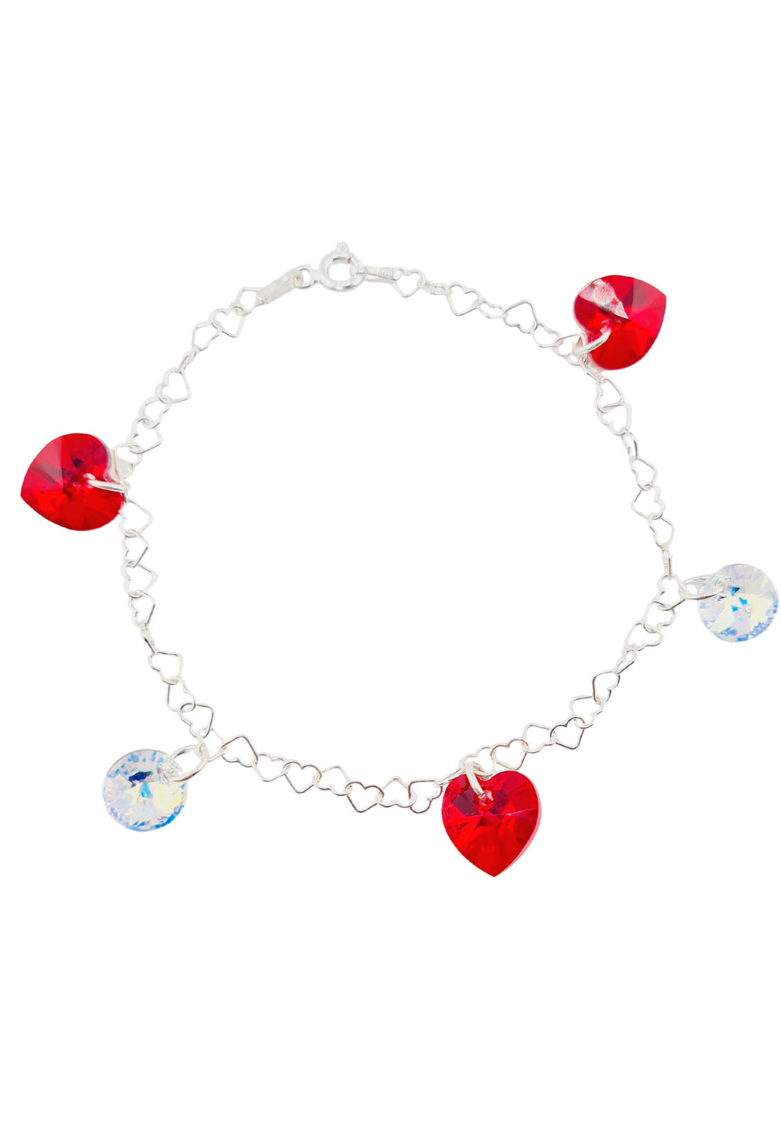 Pulsera Romance Plata Italiana 925 y Cristales Swarovski® - Siam