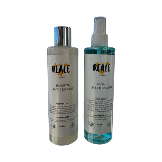 Alisado Efecto Plasma - Shampoo Anti residuos