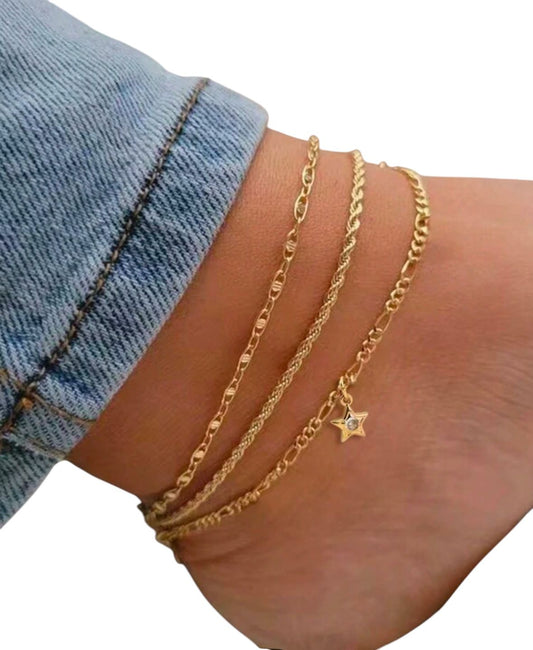 Tobillera 3 Cadenas