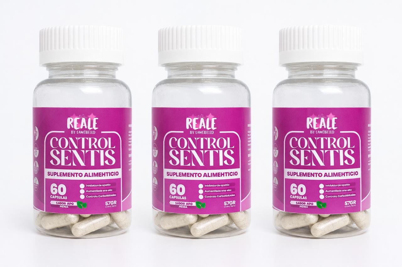 Super Promo 3 CONTROL SENTIS - 180 CÁPSULAS