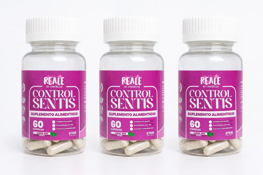 Super Promo 3 CONTROL SENTIS - 180 CÁPSULAS