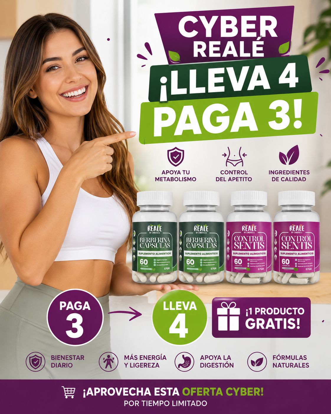 CONTROL PESO CYBER 4 X 3