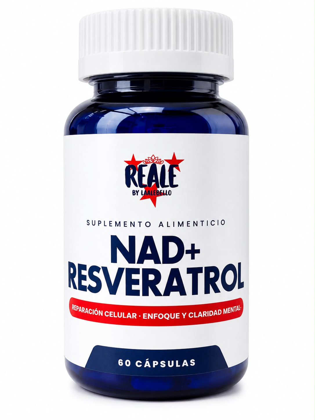 NAD+ Resveratrol 60 cápsulas
