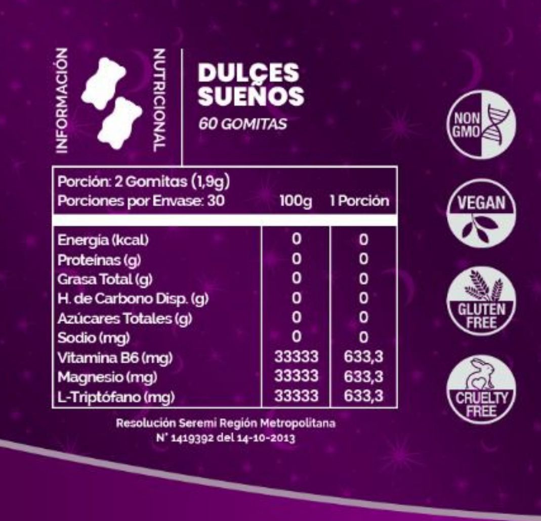 Gomitas Dulces Sueños - Descanso Reparador