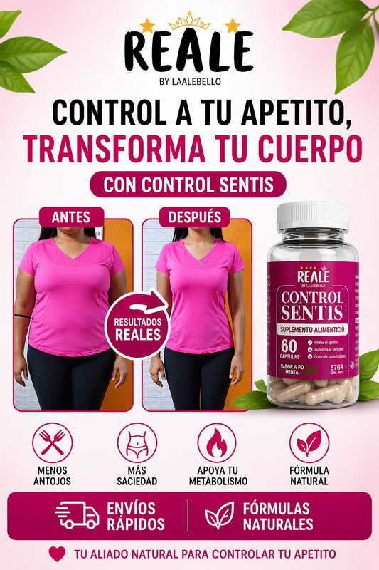 Cápsulas Control Sentis - Inhibidor del Apetito