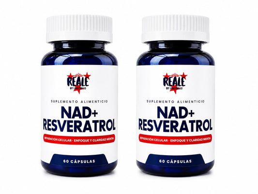 Pack 2 Meses NAD+ Resveratrol 2x60 cápsulas