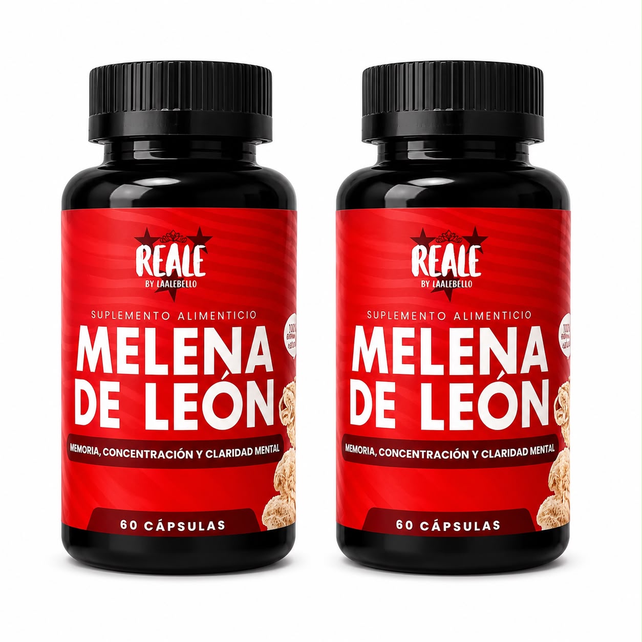 Pack 2 Melena de León 120 cápsulas